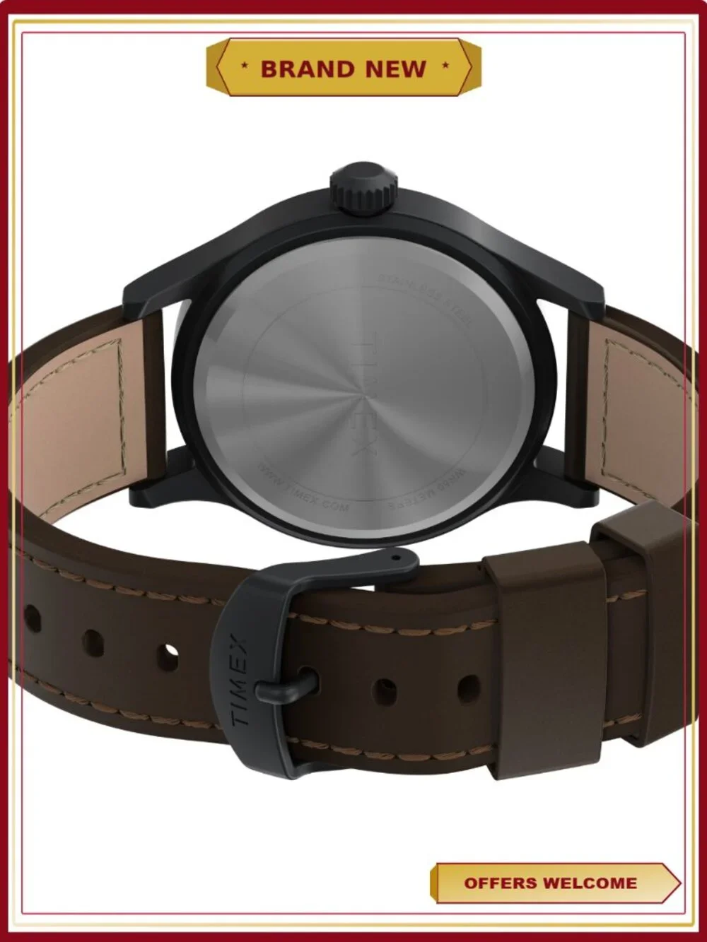 Timex Expedition Field Watch with Brown Strap